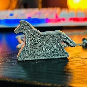 Vintage Collectible Torino Pewter Horse